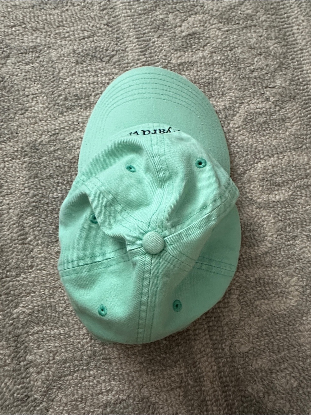 Vineyard Vines Teal Baseball Hat - Picture 2 of 4